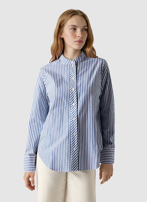 Bluse 1/1 Arm Midnight Sail Frontansicht