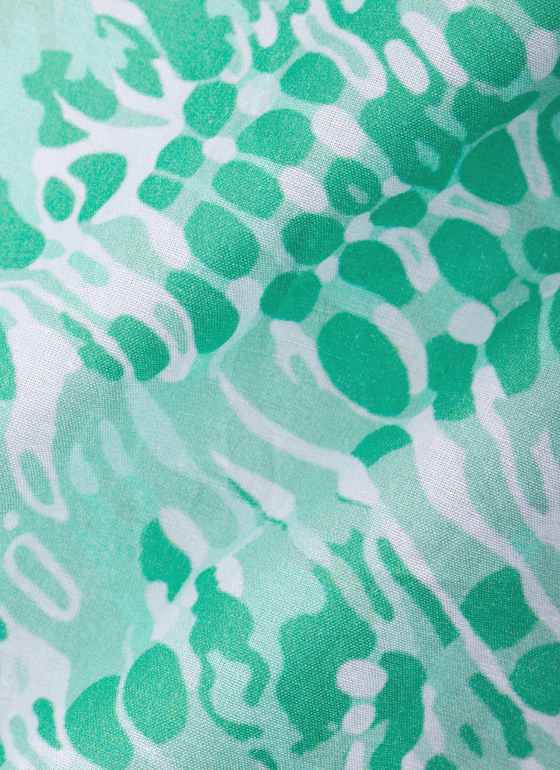 Bluse 3/4 Arm Jade Green Frontansicht