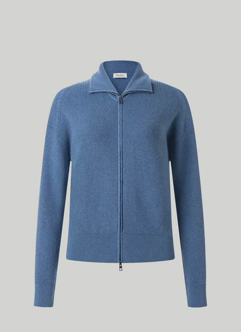 Strickjacke Zip 1/1 Arm width=