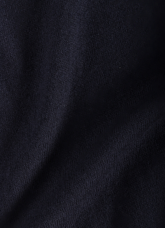 Strickjacke 1/1 Arm Navy Frontansicht