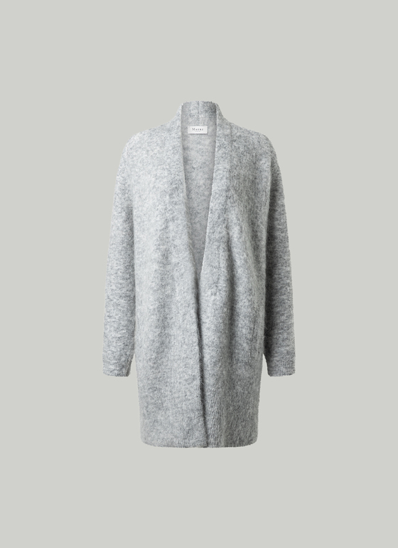 Strickjacke 1/1 Arm Autumn Mist Frontansicht