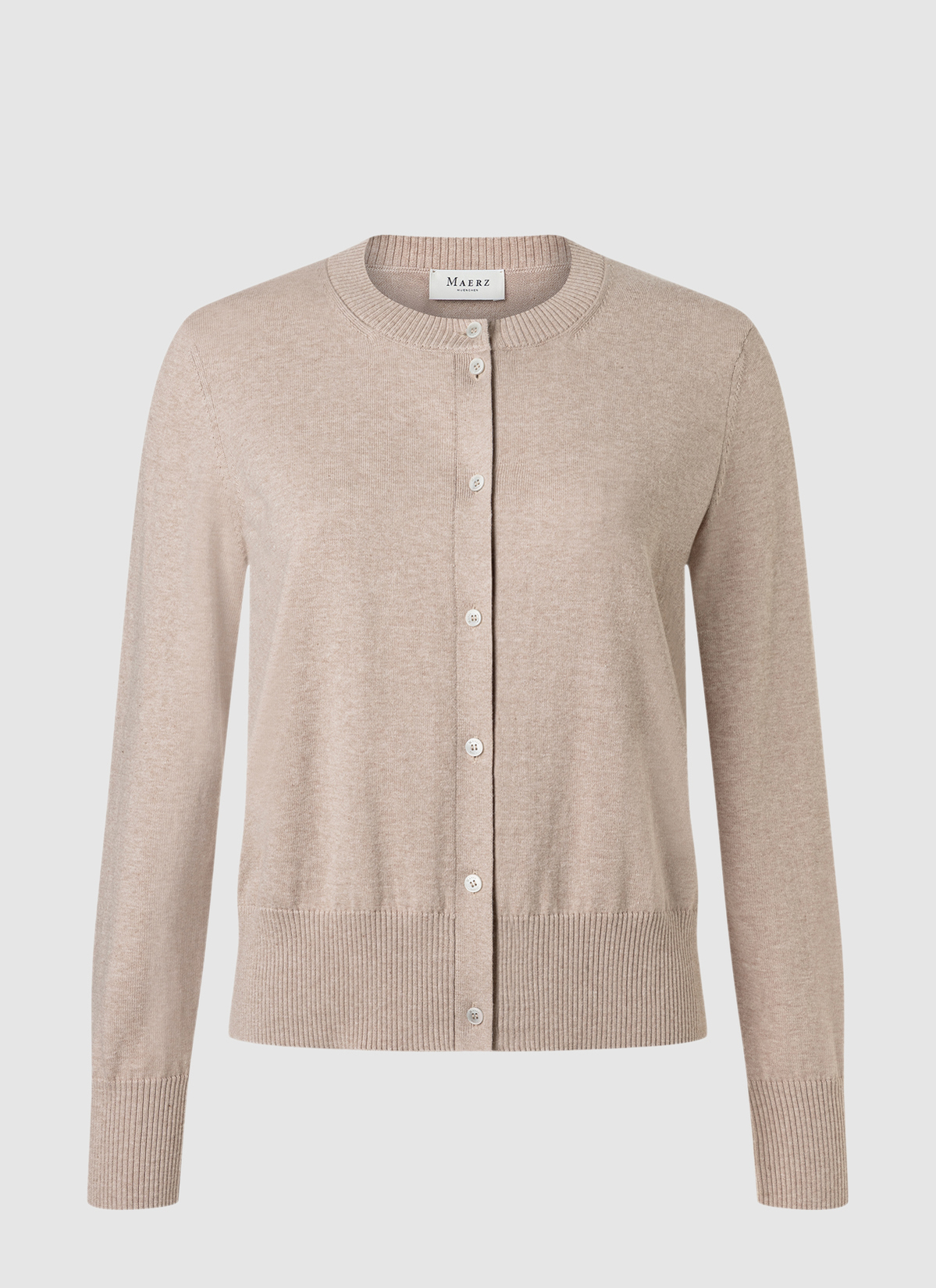 Strickjacke Schalkragen 1/1 Arm, French Oak 