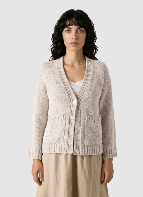 Strickjacke lang width=