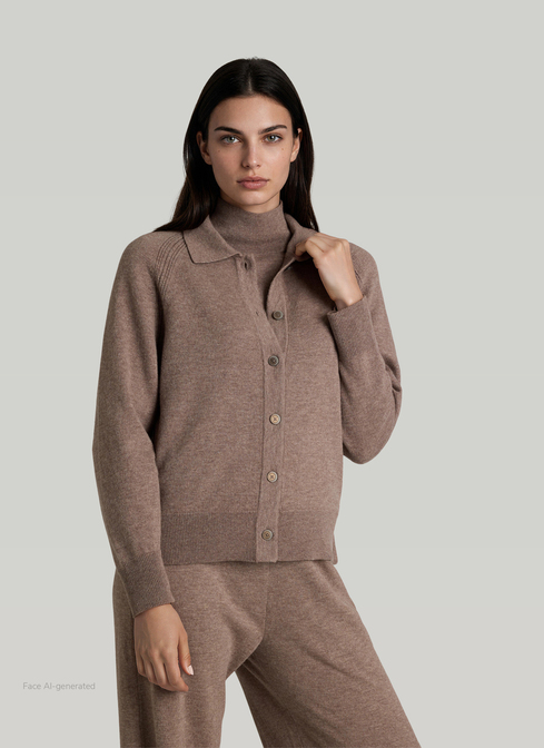 Strickjacke lang width=