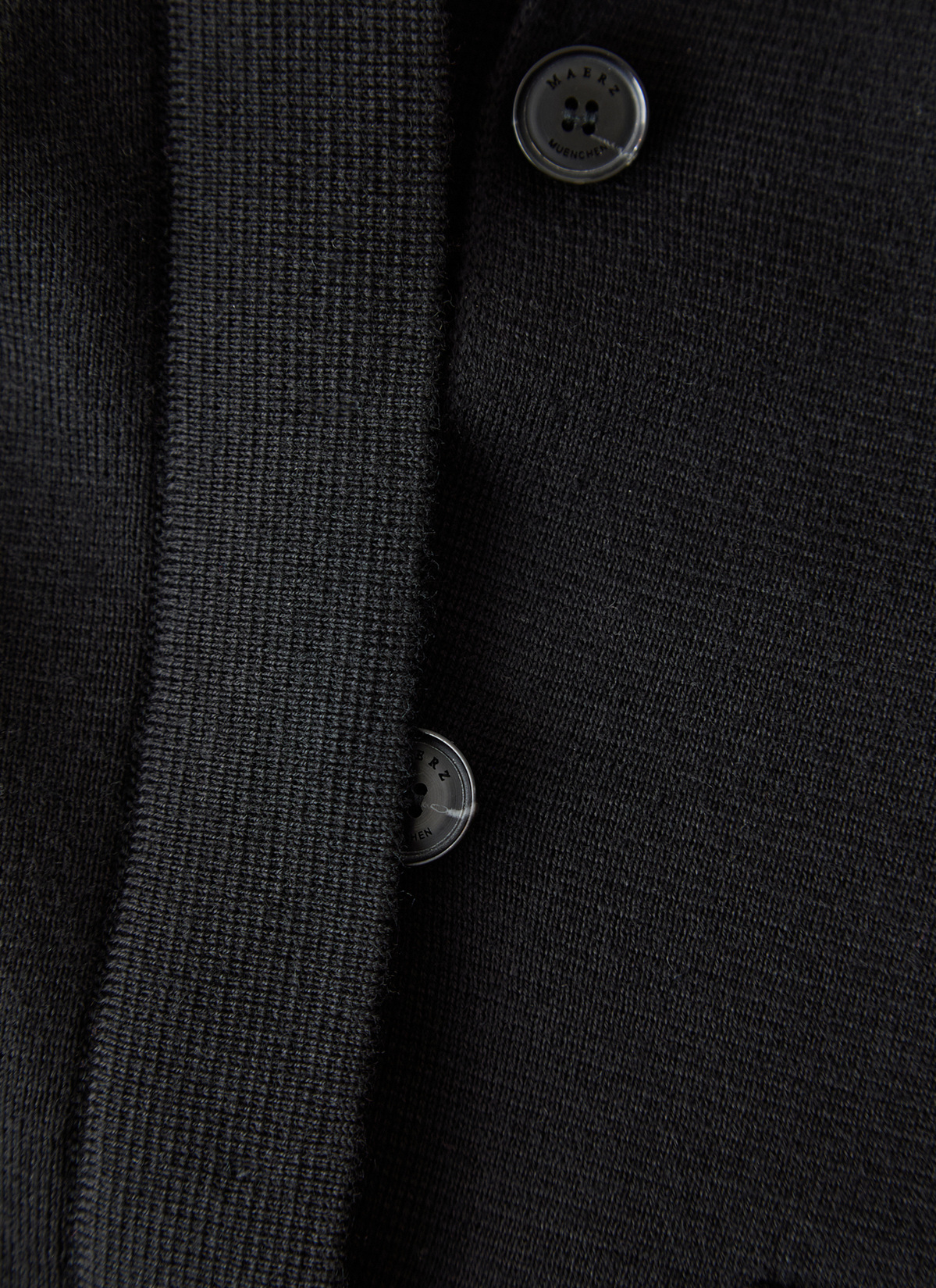 Strickjacke lang, Black 
