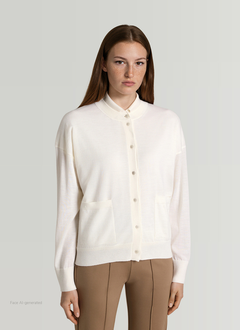 Strick Cardigan 1/1 Arm width=