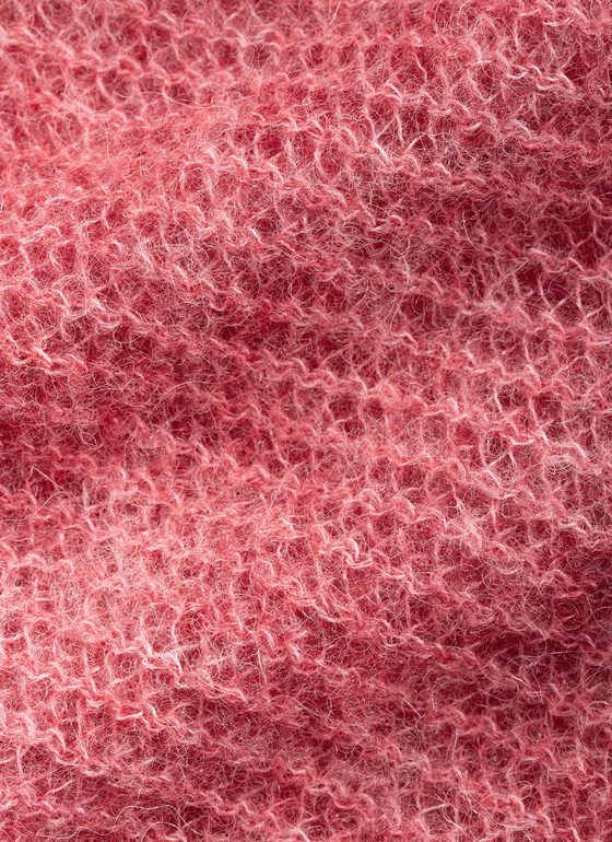 Strick Cardigan 1/1 Arm Desert Rose Frontansicht