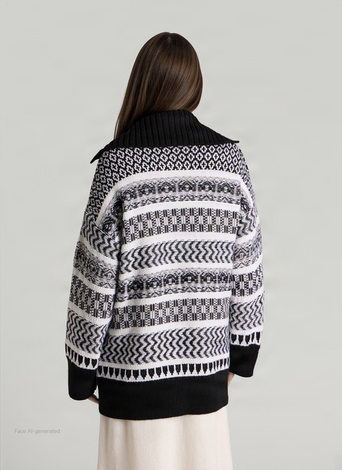 Strickjacke 1/1 Arm width=
