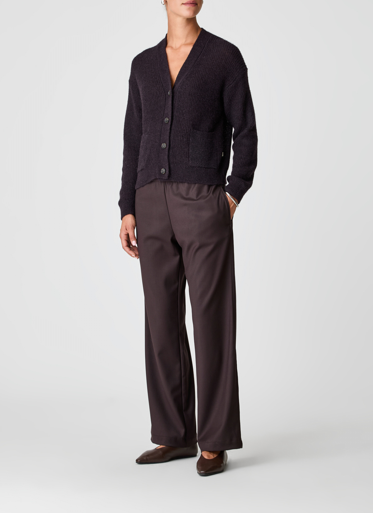 Jacke, Dark Espresso Detailansicht 2