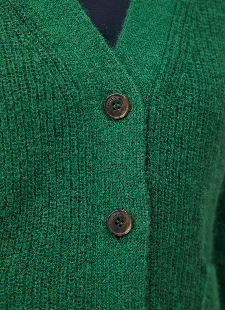 Jacke, Bottle Green Detailansicht 2