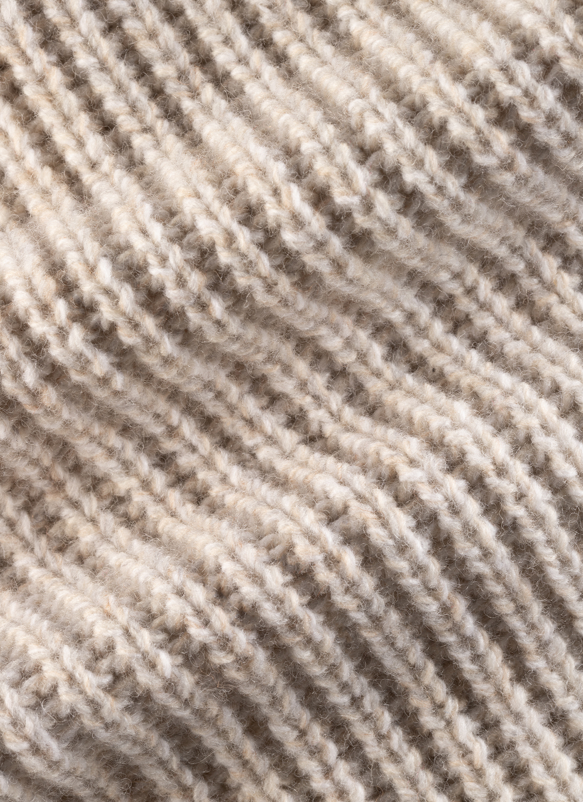 Strickjacke Zip 1/1 Arm, Autumn Stone 