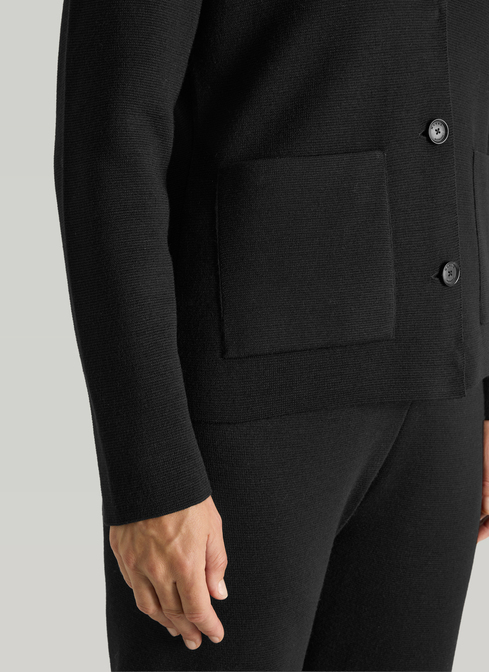 Strickjacke lang width=