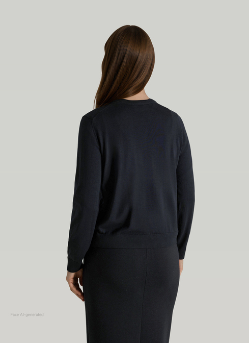 Strickjacke Knopf 1/1 Arm width=