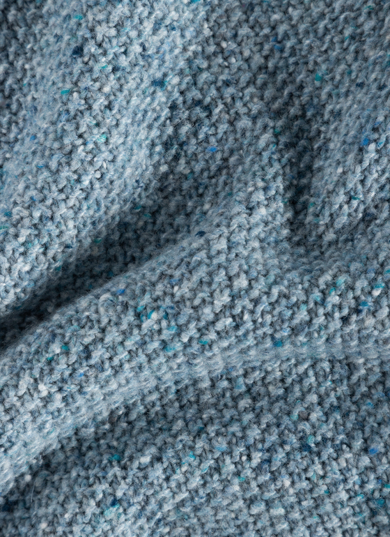 Strickjacke Knopf 1/1 Arm Dutch Blue Frontansicht