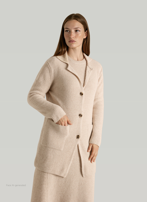 Strickjacke 1/1 Arm width=