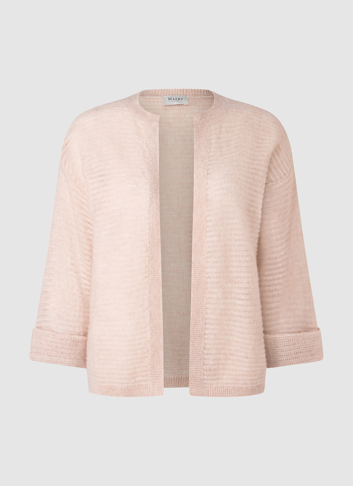Strickjacke 1/1 Arm, Pastel Peach 