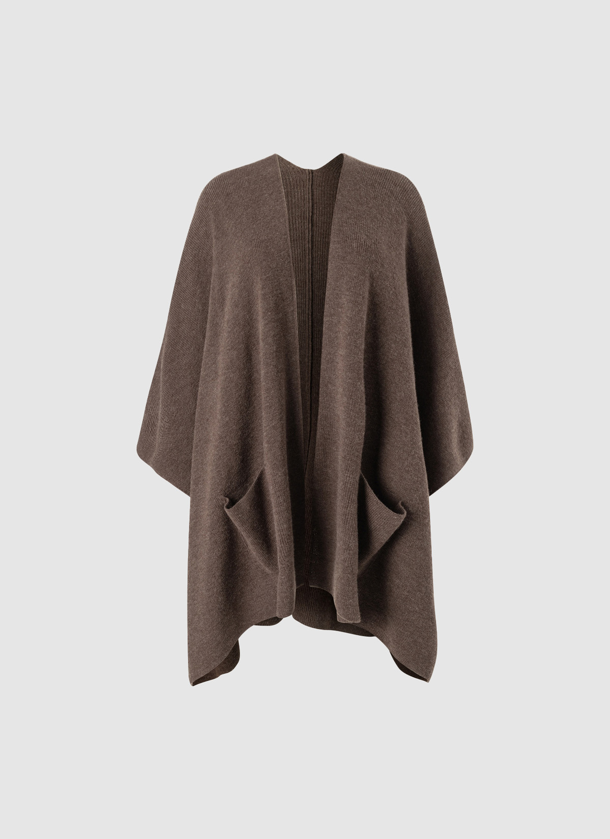 Strick Cardigan 1/2 Arm, Hardwood 