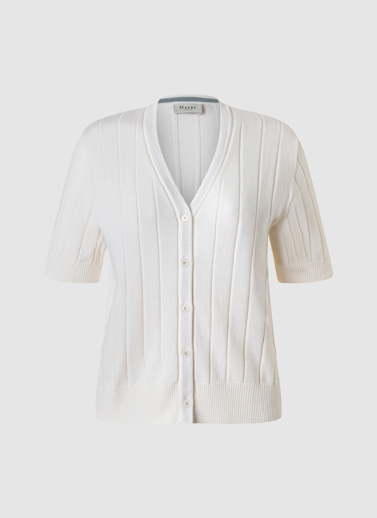 Strickjacke Knopf 1/1 Arm, Vanilla Ice 