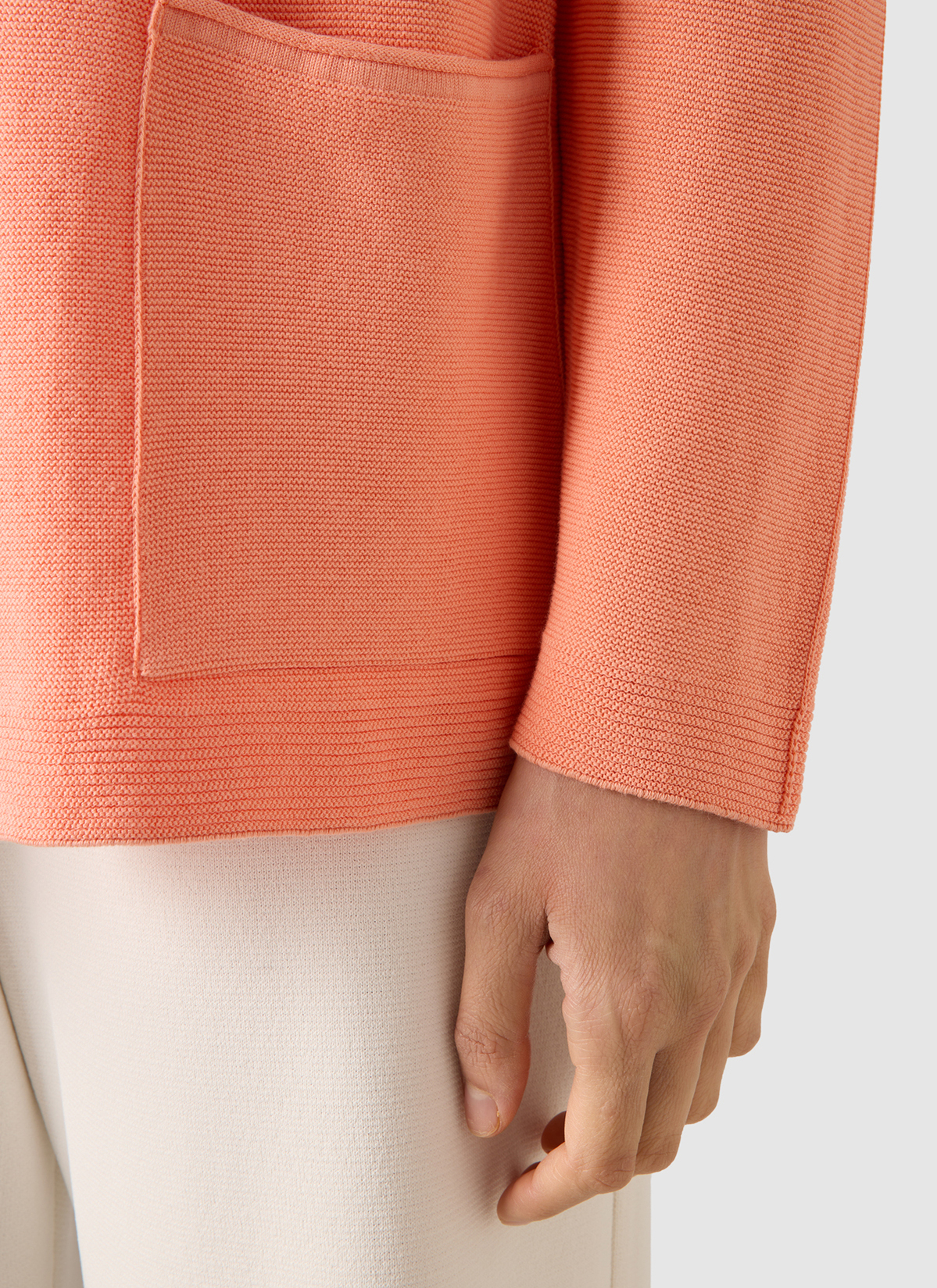 Strickjacke 1/1 Arm, Coral Reef Detailansicht 1