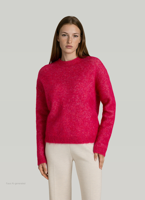 Pullover Rundhals 1/1 Arm width=