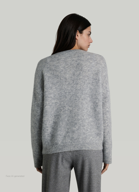 Pullover Rundhals 1/1 Arm width=