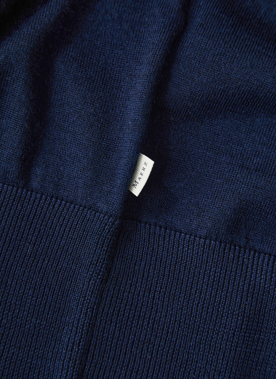 Pullover V-Ausschnitt 1/1 Arm Bright Night Frontansicht