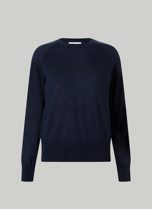 Pullover Rundhals 1/1 Arm width=