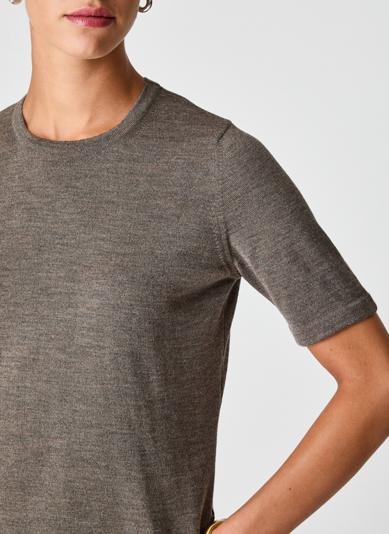 Pullover Rundhals Hardwood Frontansicht