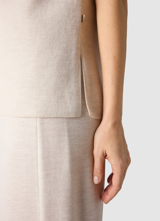 Pullunder Off White Frontansicht