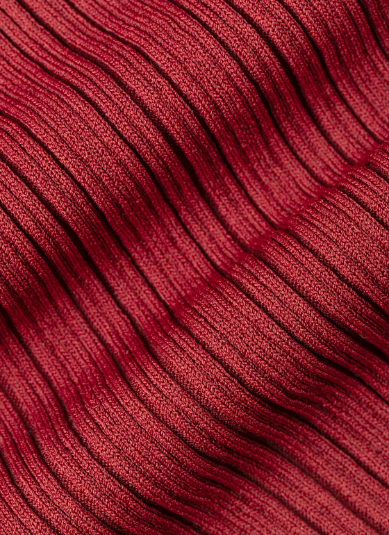 Pullover Rollkragen 1/1 Arm Red Pear Frontansicht