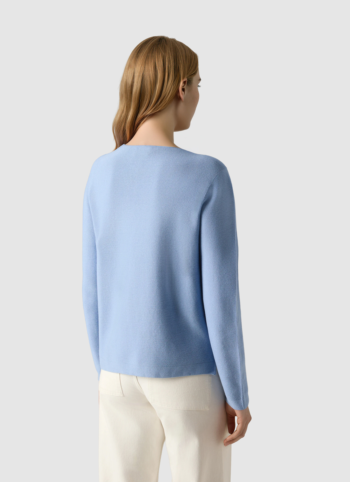 Pullover V-Ausschnitt 1/1 Arm, Endless Sky Rückansicht