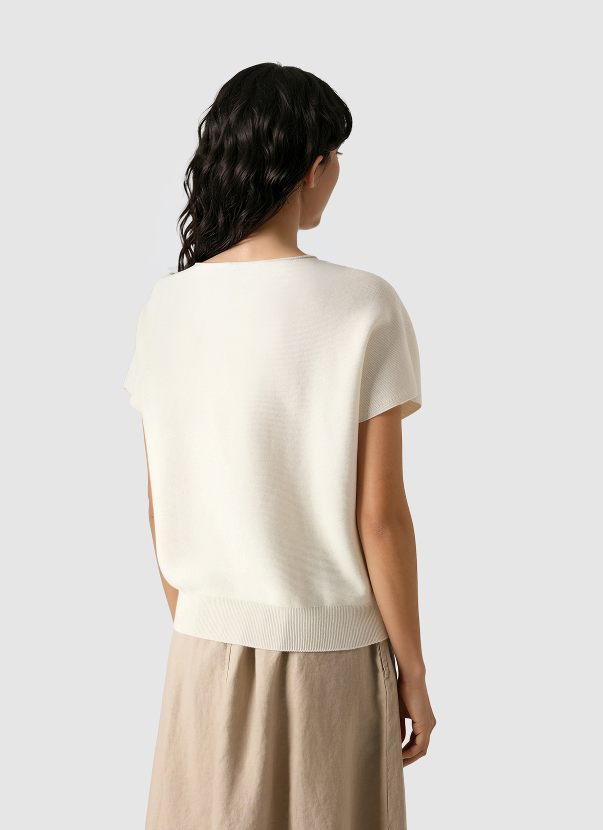 Pullunder, New White Rückansicht