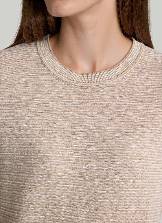 Pullover Rundhals 1/1 Arm Beach Frontansicht
