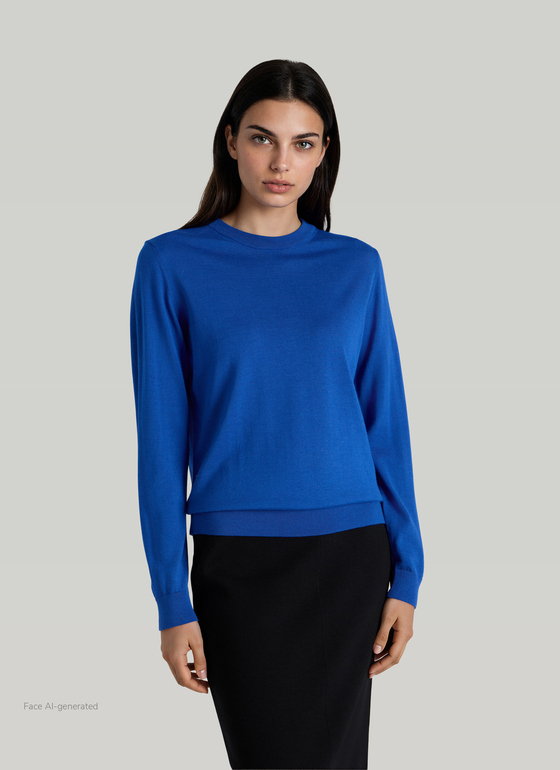 Pullover Rundhals 1/1 Arm Nordic Light Frontansicht