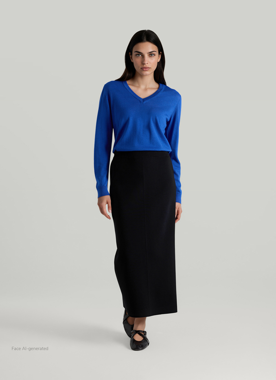 Pullover V-Ausschnitt 1/1 Arm Nordic Light Frontansicht