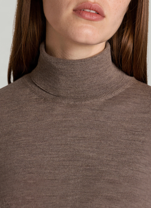 Pullover Rundhals 1/1 Arm, Brownie Detailansicht 1