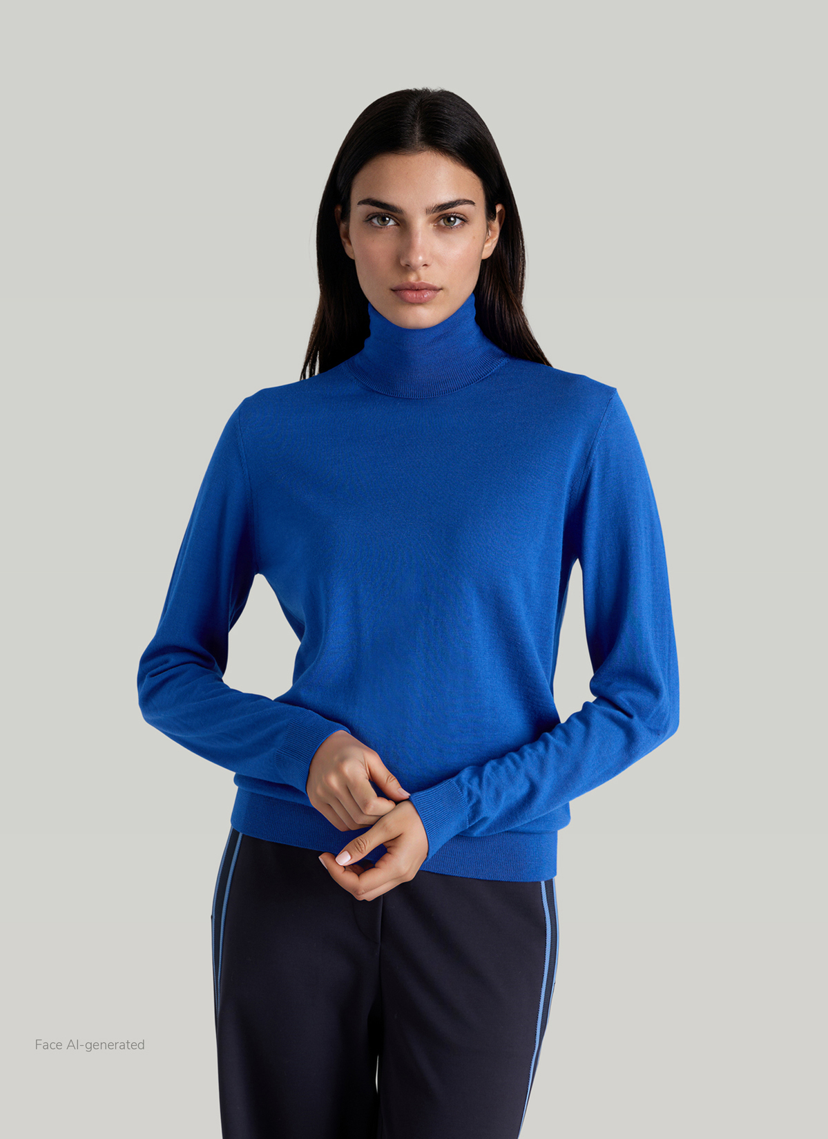 Pullover Rundhals 1/1 Arm, Nordic Light Frontansicht