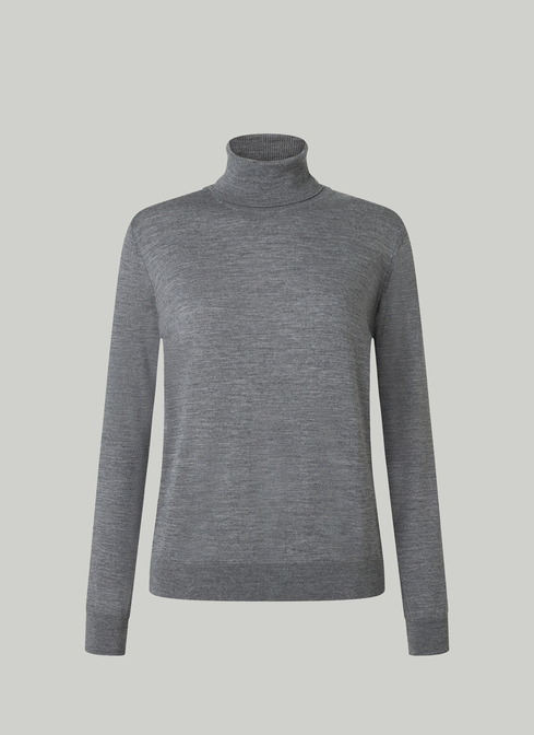 Pullover Rundhals 1/1 Arm, Shark Skin 