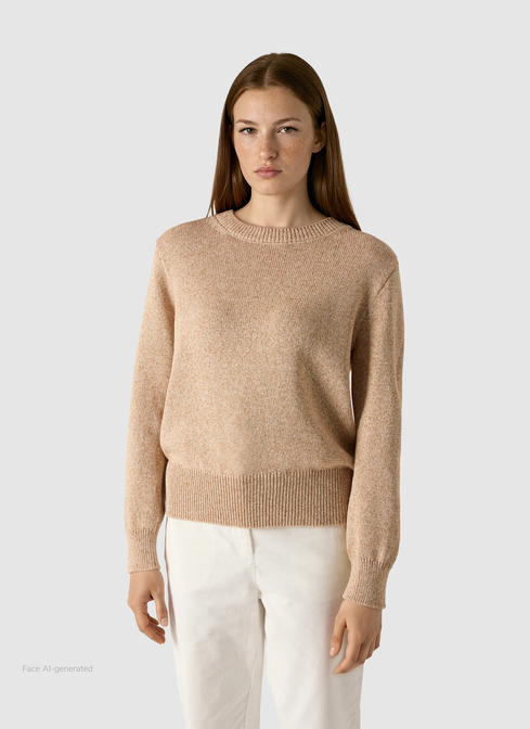 Pullover Rundhals 1/1 Arm width=