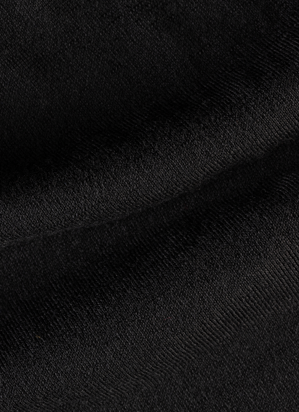 Pullover Rundhals 1/1 Arm, Black