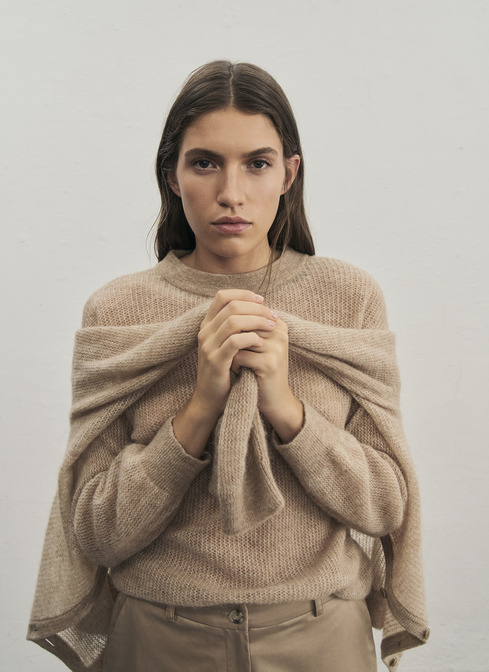 Pullover Rundhals 1/1 Arm width=