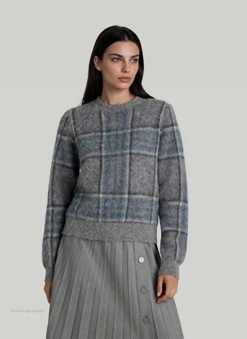 Pullover Rundhals 1/1 Arm width=