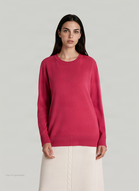 Pullover Rundhals 1/1 Arm width=