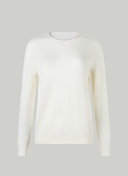Pullover Rundhals 1/1 Arm width=