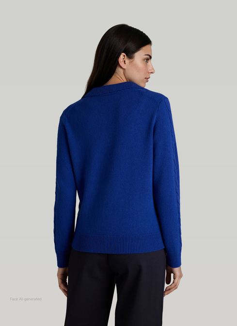 Pullover Polokragen 1/1 Arm width=