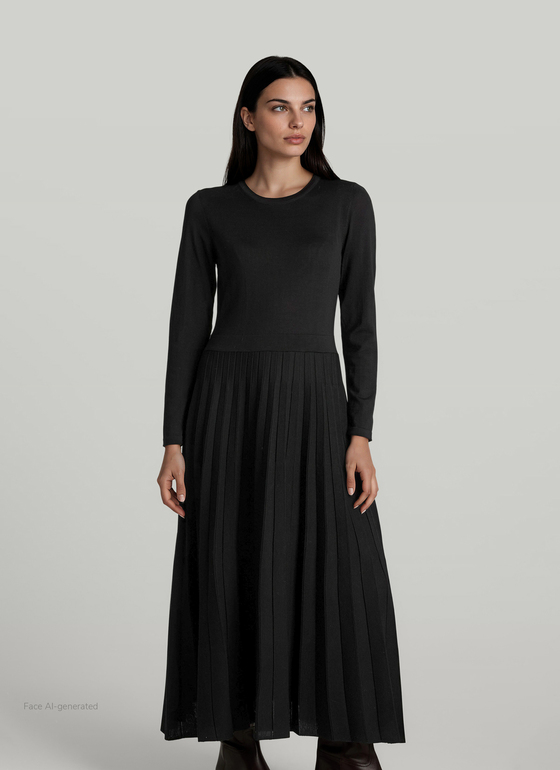 Kleid Black Frontansicht