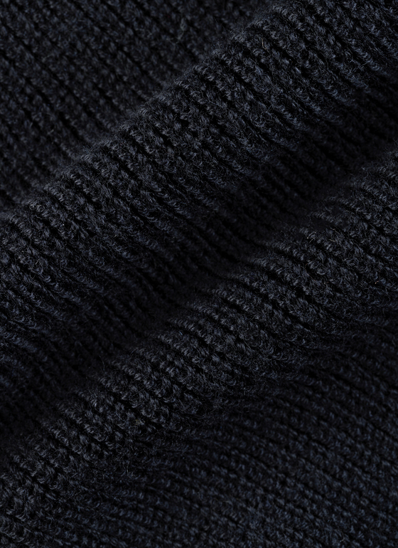 Pullover Troyer 1/1 Arm Navy Frontansicht