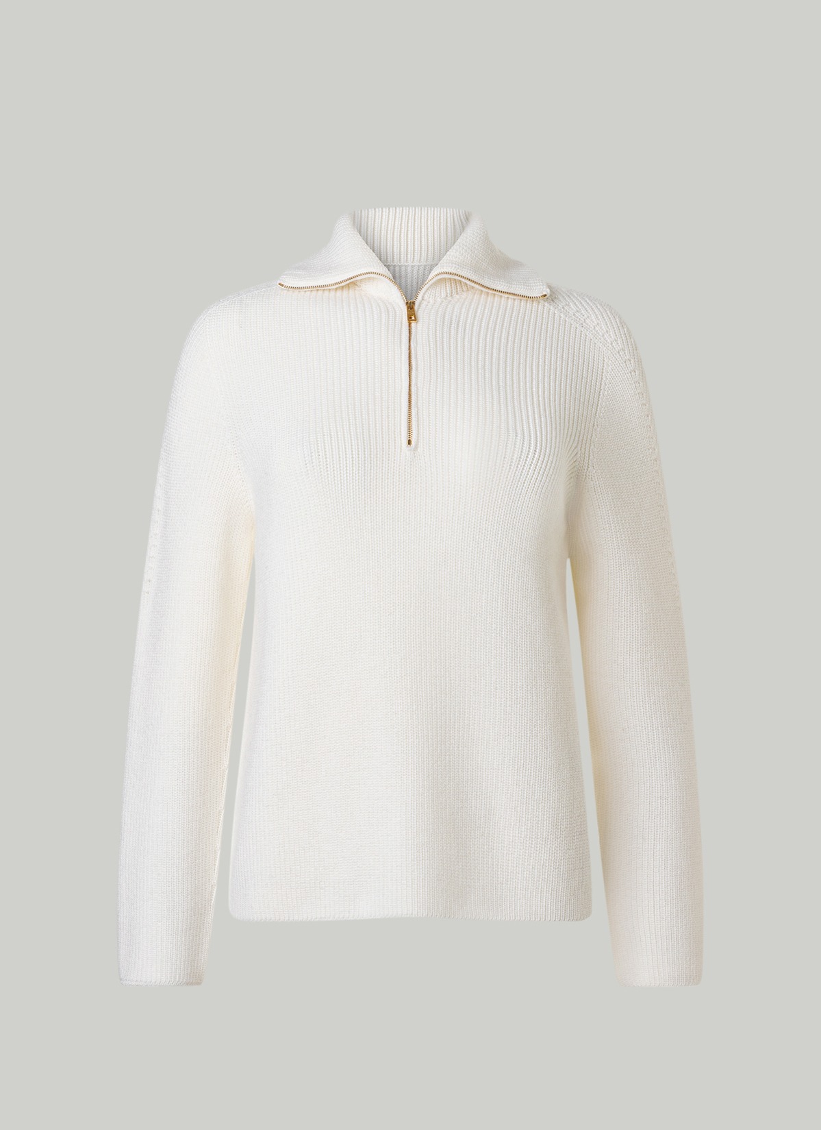 Pullover Troyer 1/1 Arm, New White