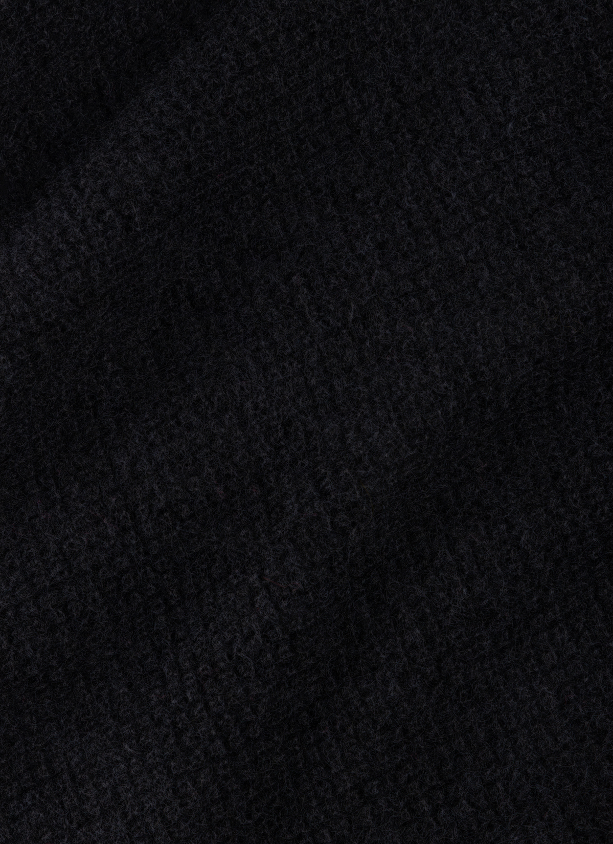 Rundhals 3/4 Arm PULLOVER, Black