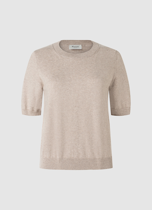 Pullover Rundhals 1/2 Arm width=